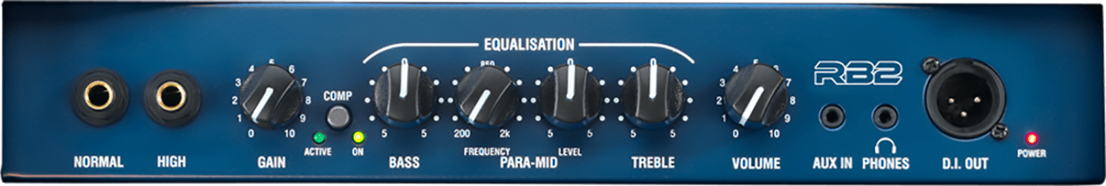 Laney UK RB2, Solid Bass Amplifiers, 30 Watts with 10” Driver and 3-Band EQ.