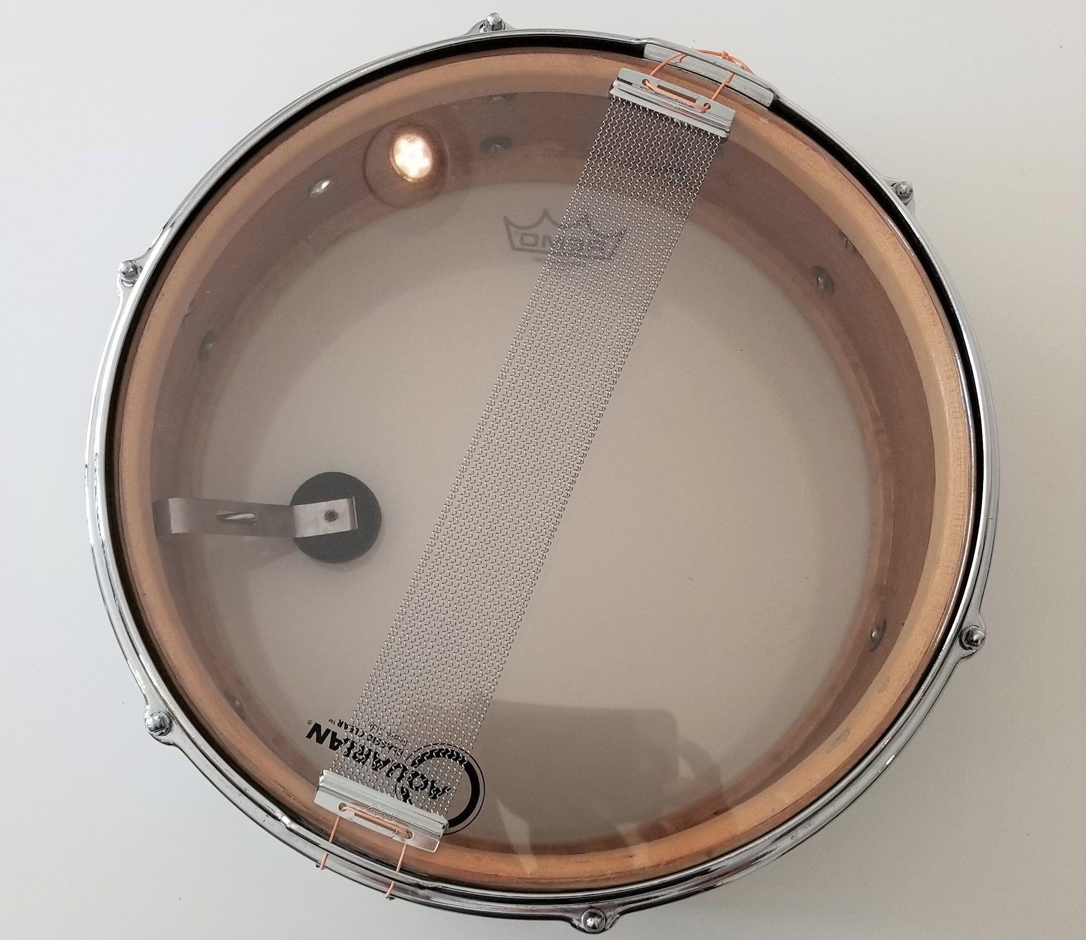 Slingerland Hollywood Ace 1962 Acoustic Snare, 5.5"x14", 8 Lugs Black Diamond Pearl Finish -Very Good Condition