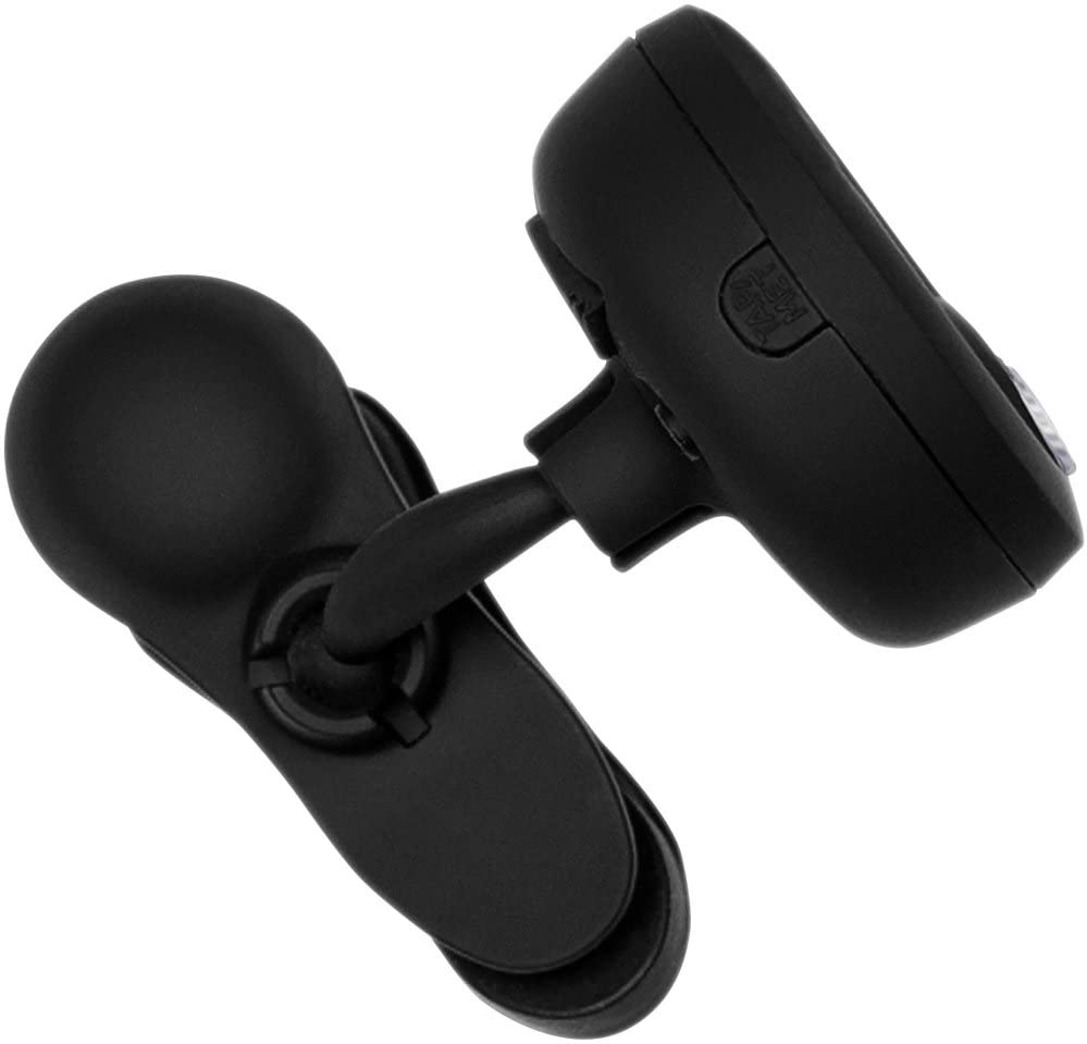 Snark ST2 Clip-On Chromatic Tuner & Metronome, Black (Guitars, Banjos, Violins)