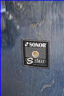 Sonor S Class Blue Series. Vintage 1980s. Made in Germany. Mint Condition