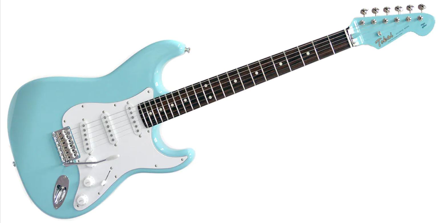 Tokai AST104 SOB, Electric Guitar, Vintage Series, Sonic Blue