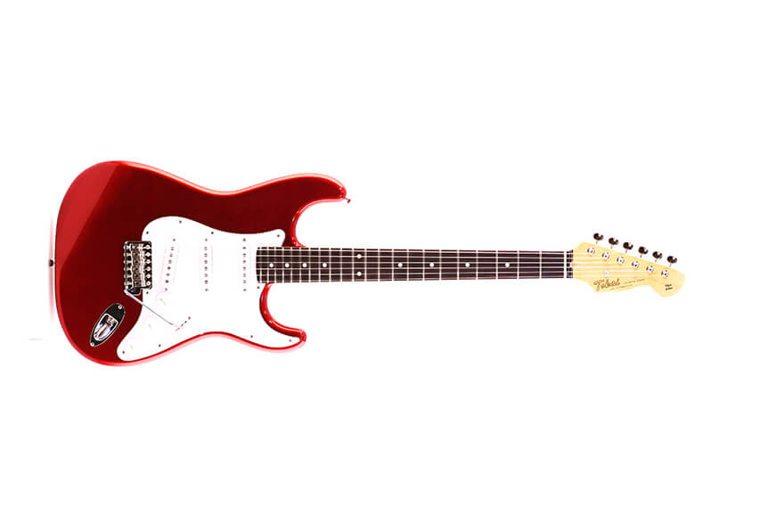 Tokai AST104-OCR Electric Guitar, Vintage Series, Old Candy Apple Red