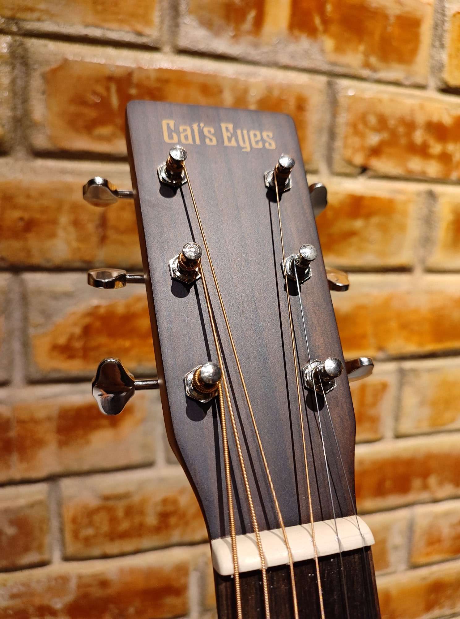 Tokai Cat's Eyes CE62-EA, KOA, Acoustic/Electric Guitar, Dreadnought Body w/Fishman Presys+ 201 PreAmp and Gig Bag