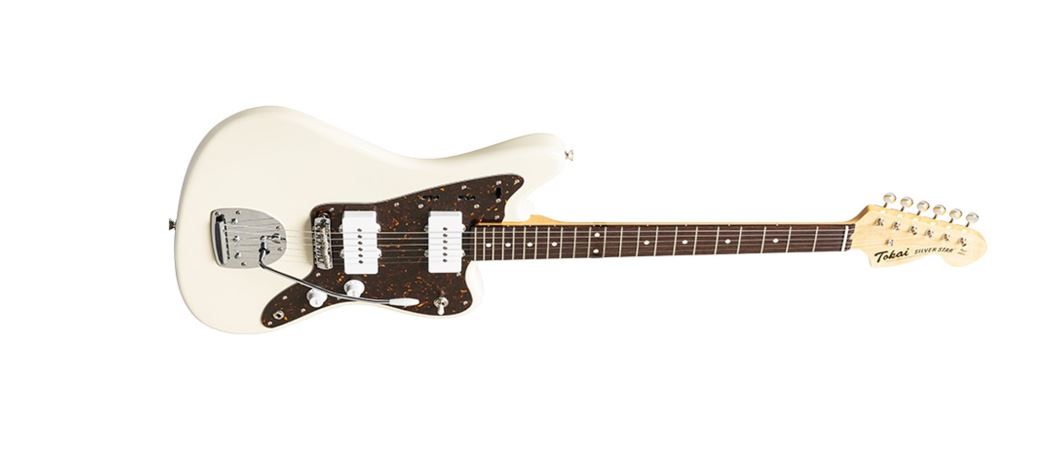 Tokai AJM140, Electric Guitar, Alder 2 pieces, 6 Strings, Vintage White (VWHR), with Hard Shell Case