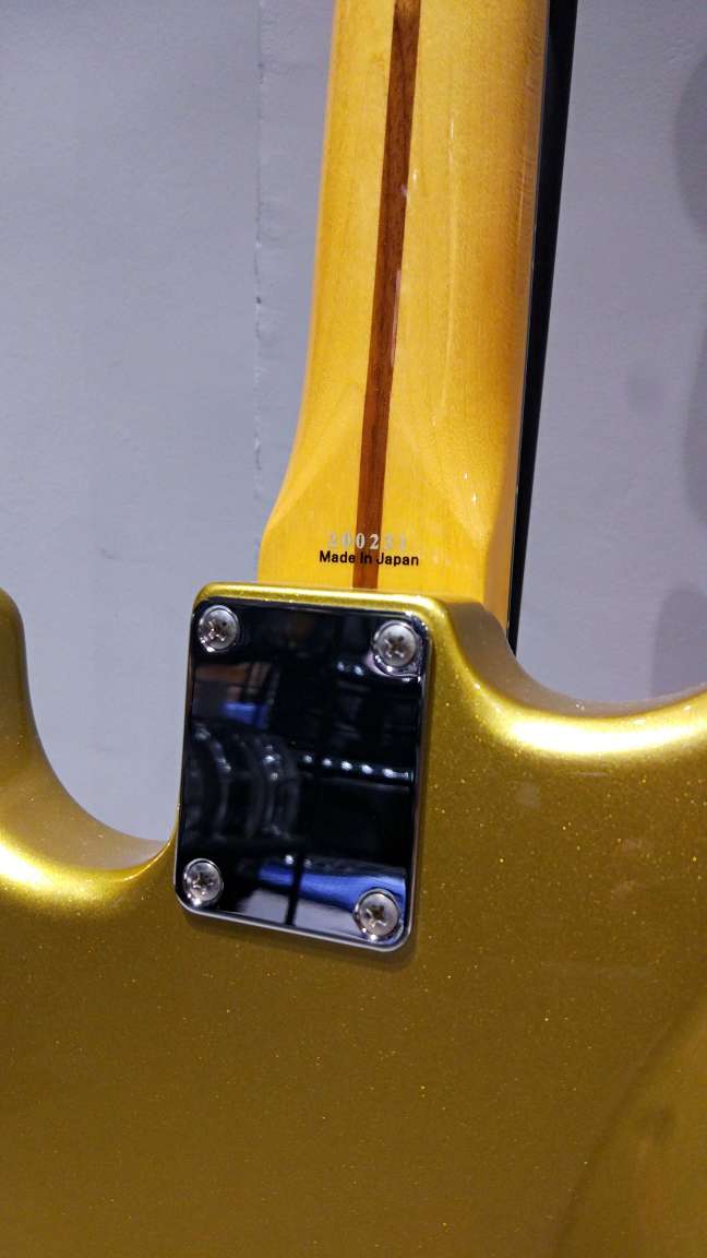 Tokai AST-104 SGOR Electric Guitar, Vintage Series, Sparkle Yellow