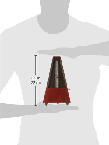 Wittner 801M Mahogany Wood Mechanical Metronome-Germany