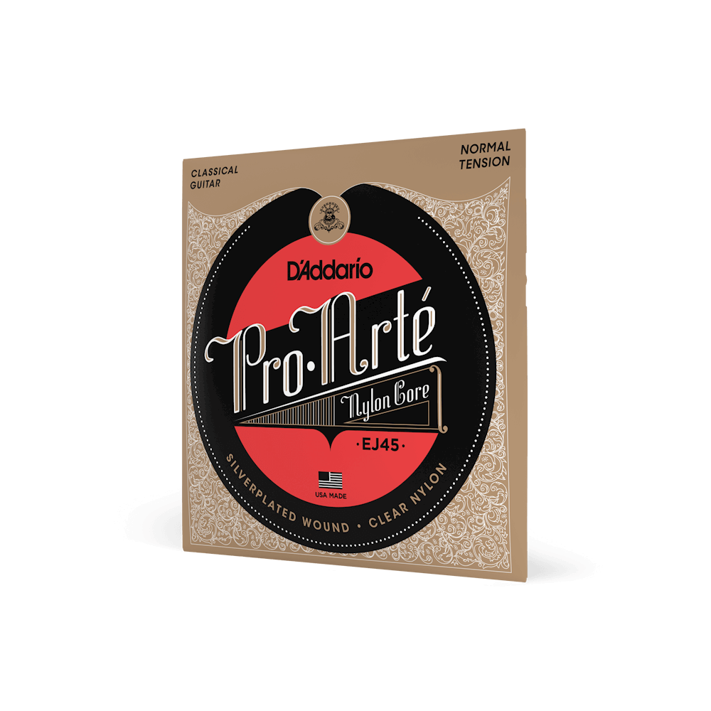 D'Addario EJ45Pro-Arte Nylon Classical Guitar Strings, Normal Tension