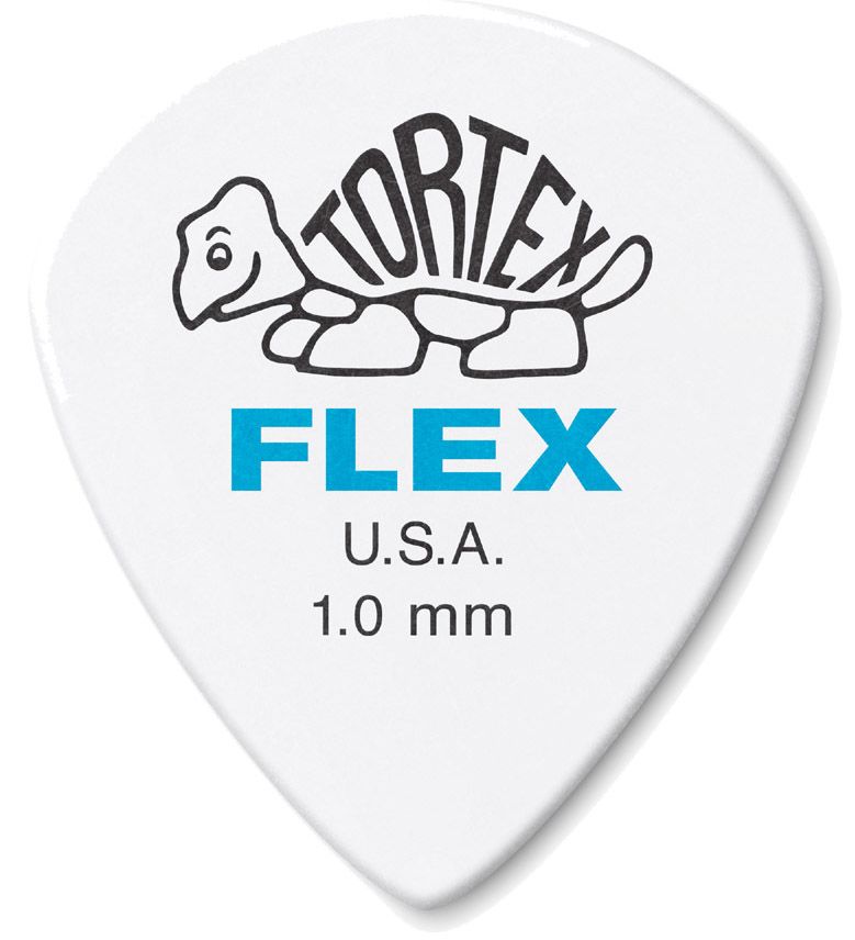 Dunlop 468 TORTEX® FLEX™ JAZZ III PICK, 1.0MM