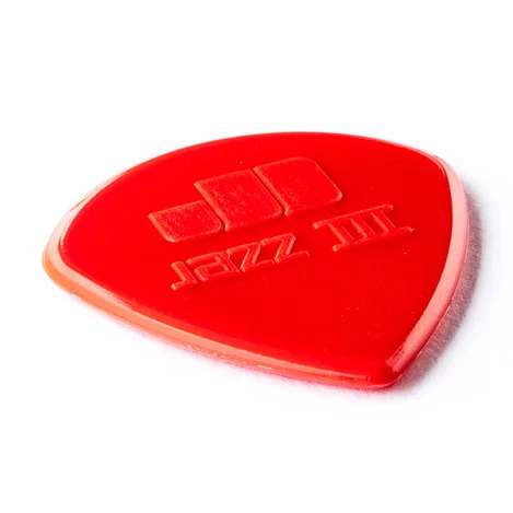 Dunlop  47-3N Jazz II Nylon Pick. Red