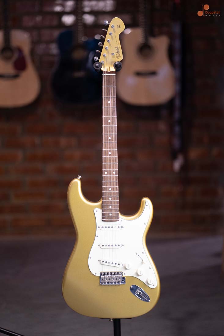 Tokai AST-104 SGOR Electric Guitar, Vintage Series, Sparkle Yellow