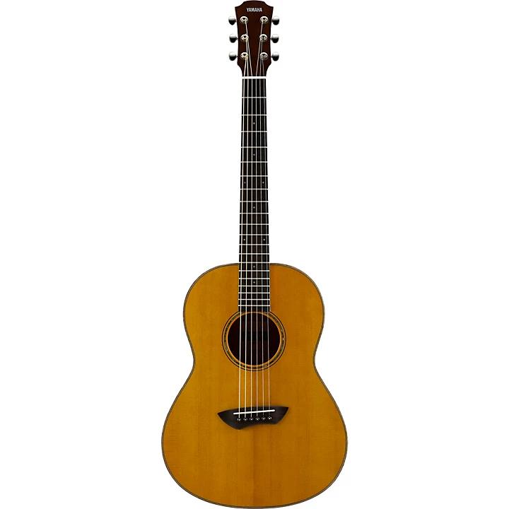 Yamaha CSF3M Parlor Acoustic/Electric Guitar, Vintage Natural