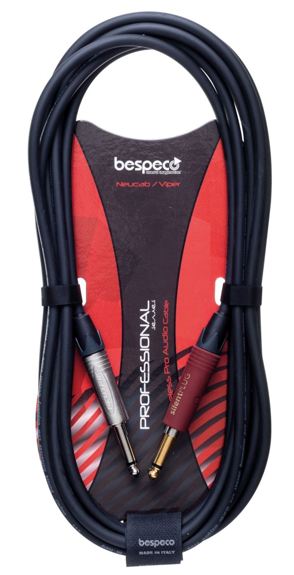 Bespeco-NC600SL Instrument Cable, Made in Italy