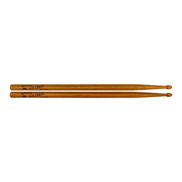 Los Cabos 2B, LCD2BRH, Red Hickory Drum Sticks - Made in Canada