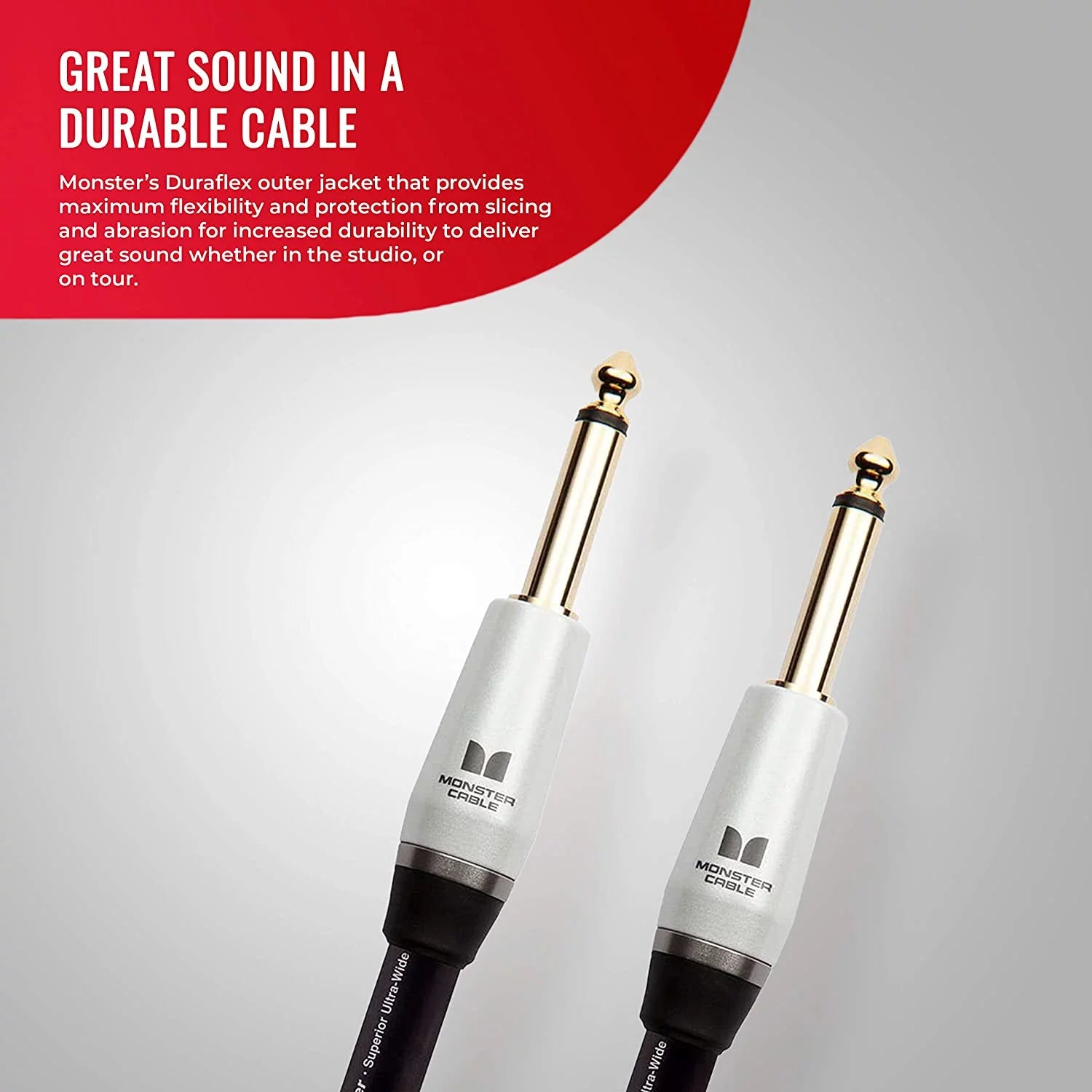 Monster® Prolink Studio Pro 2000, 600577-00, Speaker Cable - Straight to Straight Plugs, 6 Feet
