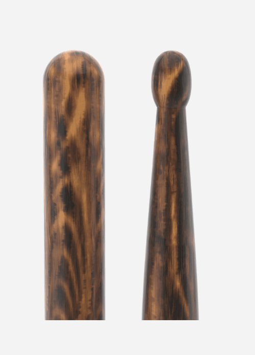 Promark Classic 2B, TX2BW-FG, Firegrain Drum Sticks, Hickory, Made in Texas