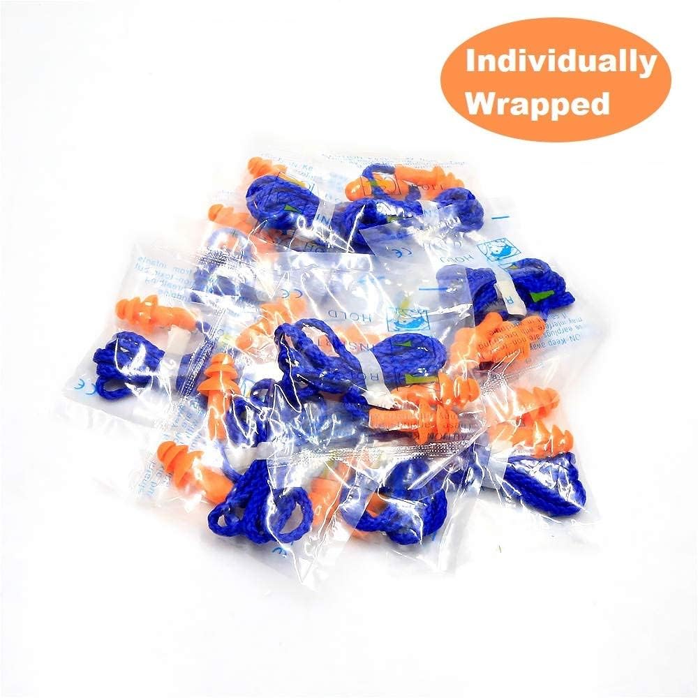 Quality Plugs by Rips, Reusable Earplugs, 25dB Removable Cord, made of Silicone. Great for gigs. Sold as a pair