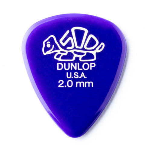 Dunlop 41-200. Delrin 500, Guitar Pick, 2.0mm