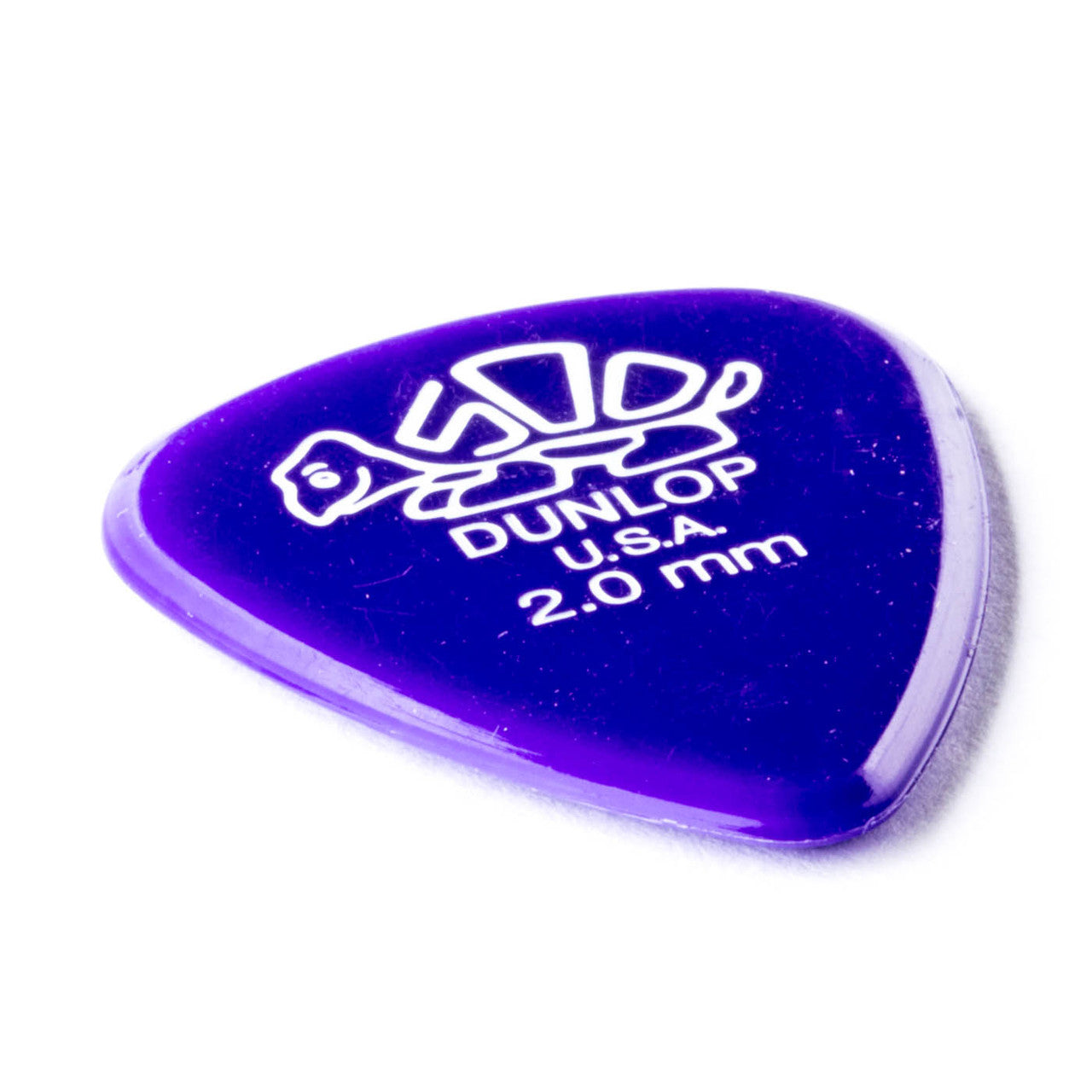 Dunlop 41-200. Delrin 500, Guitar Pick, 2.0mm