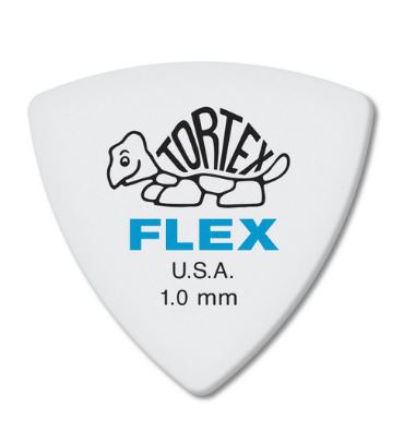 Dunlop 456 Tortex® Flex™ Triangle Pick,  1.0MM