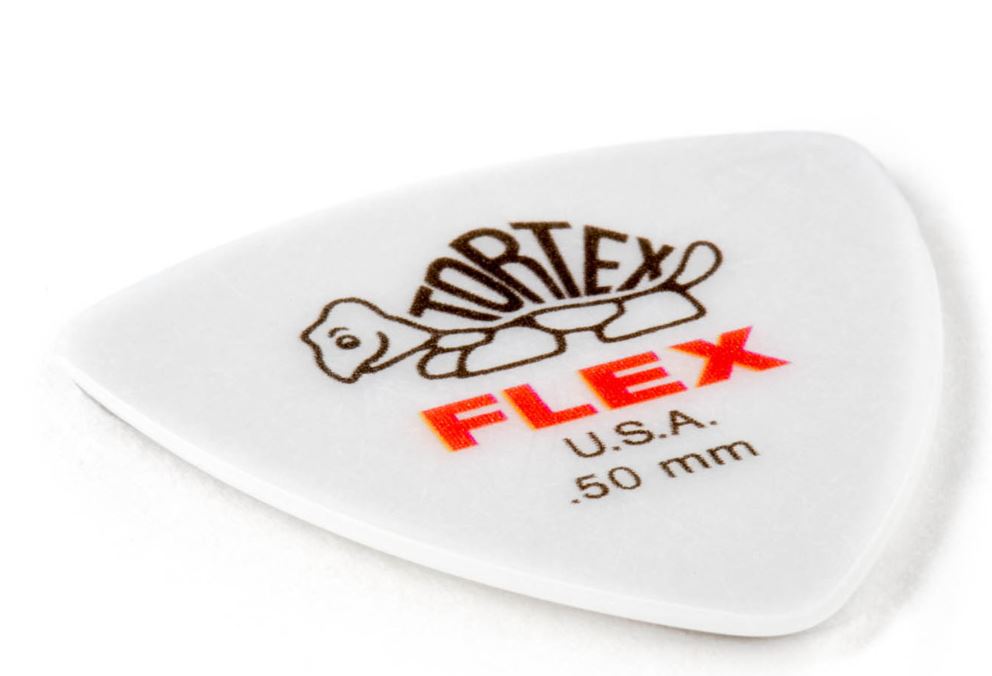 Dunlop 456 Tortex® Flex™ Triangle Pick,  0.50MM