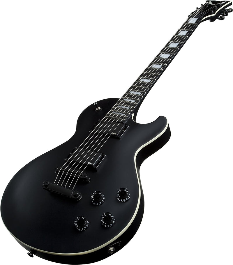 HOT SALE!!! Dean TB STH7 BKS. Thoroughbred Stealth 7 Strings Electric Guitar w/EMG Pick-up, Black Satin finish. Includes Dean Hard Shell Case.