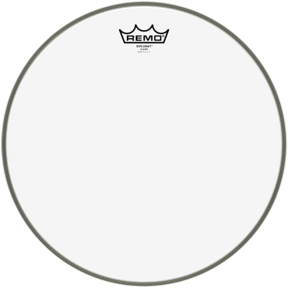 Remo BD-0313-00, Batter, Diplomat, Clear, Drum Head, 13 inch