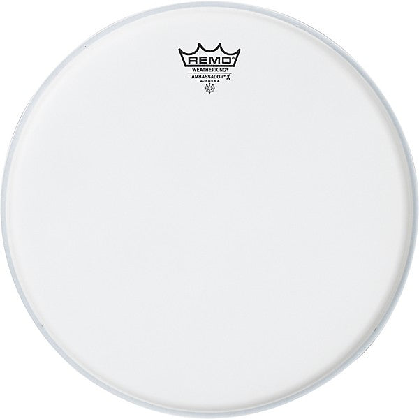 Remo AX-0113-00, Batter, Ambassador X, Coated, Drumhead -13 Inch