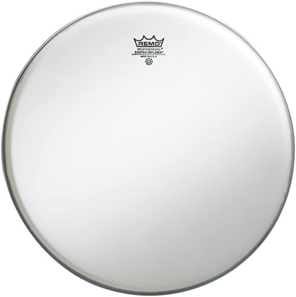 Remo BD-0110-00, Batter, Diplomat, Coated, Drum Head, 10 inch