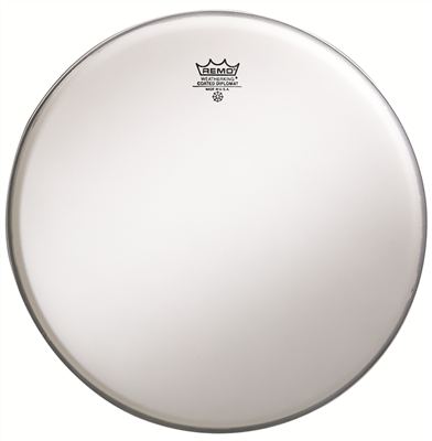 Remo BD-0112-JP, Batter, Powerstroke Coated, Smooth White Drum Head -12 Inch