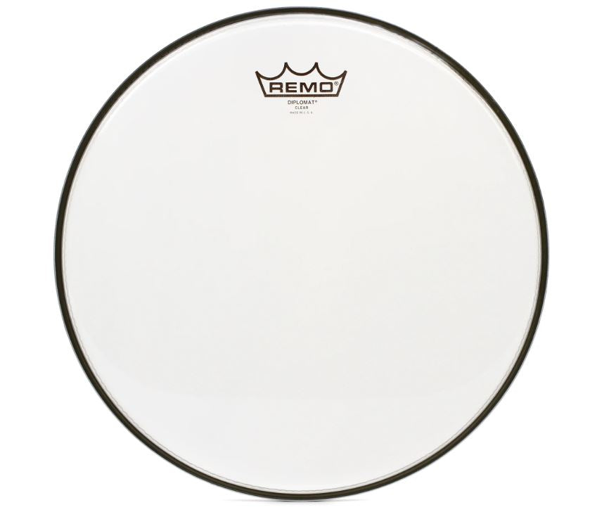 Remo BD-0313-00, Batter, Diplomat, Clear, Drum Head, 13 inch