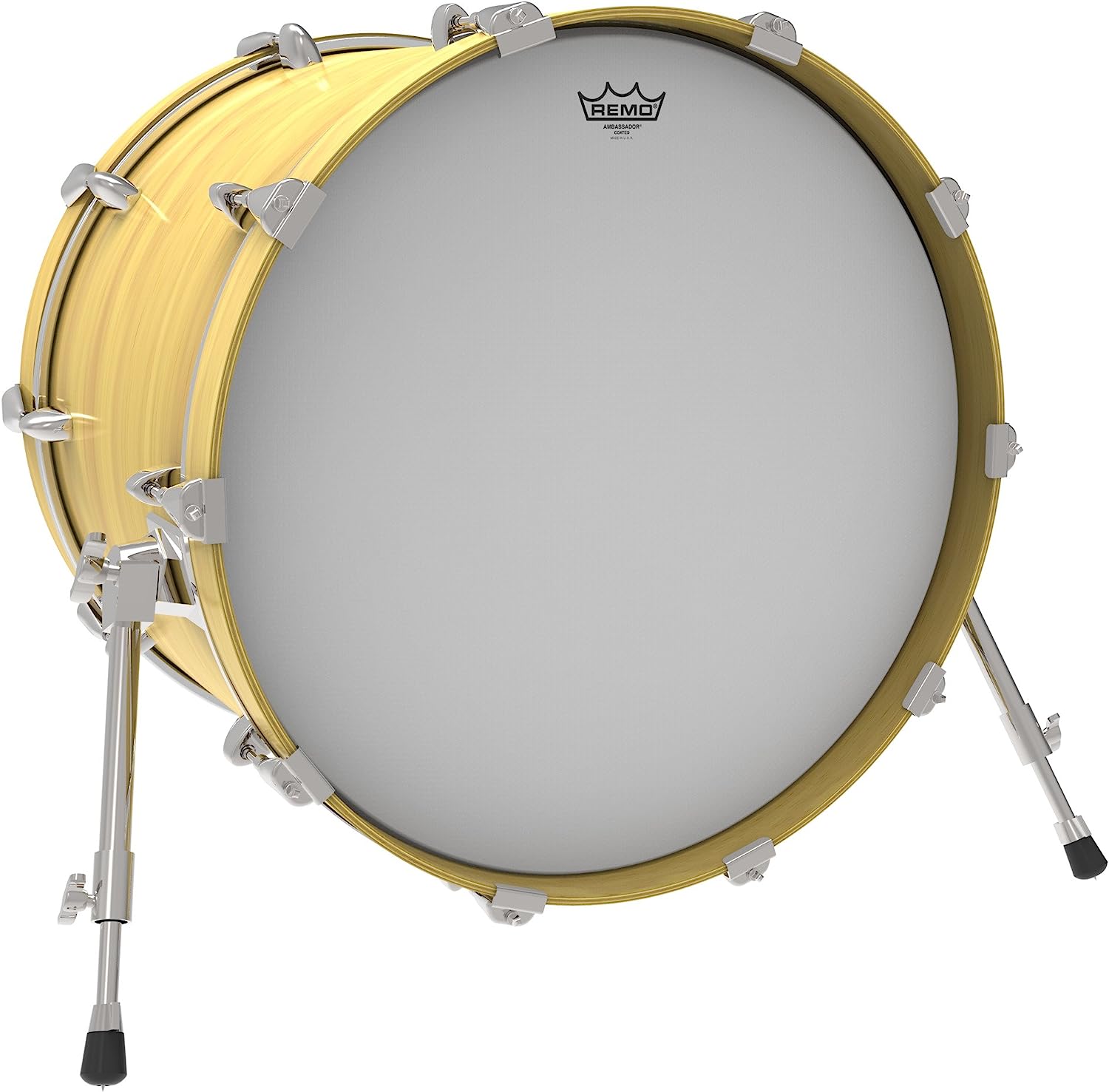 Remo BR-1124-00, Bass, Ambassador, Coated Drum Head, 24 inch