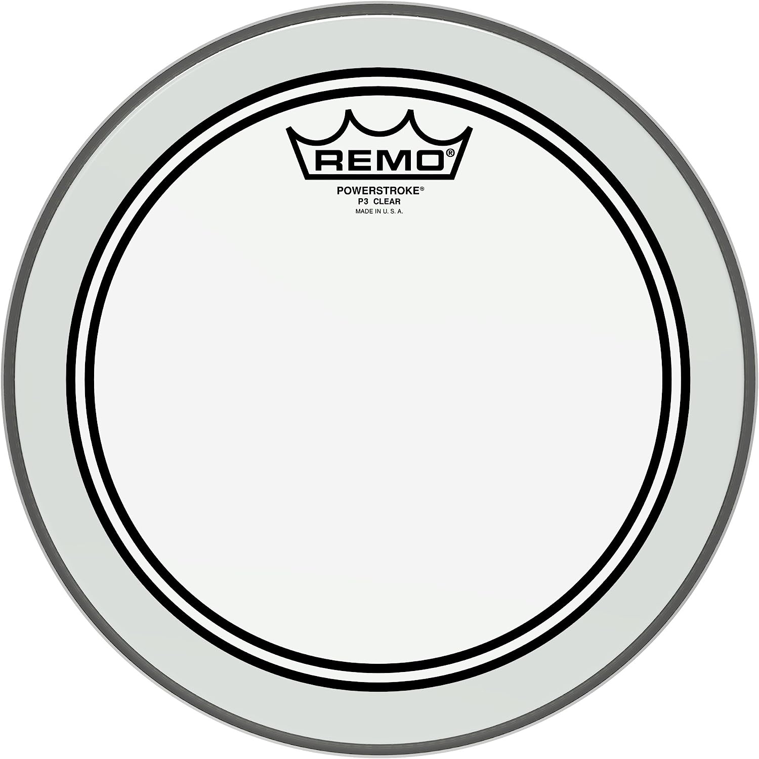 Remo P3-0310-BP, Batter, Powerstroke 3, Clear, Drum Head, 10 inch