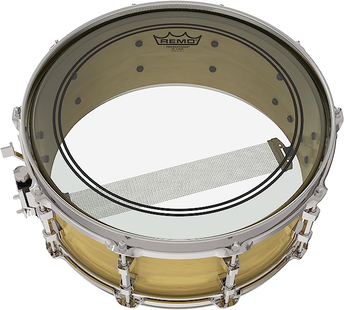 Remo P3-0314-BP, Batter, Powerstroke 3, Clear, Drum Head, 14 inch