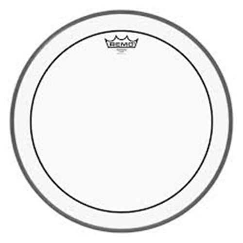 Remo PS-1322-00, Bass, Pinstripe, Clear, Drum Head, 22 inch