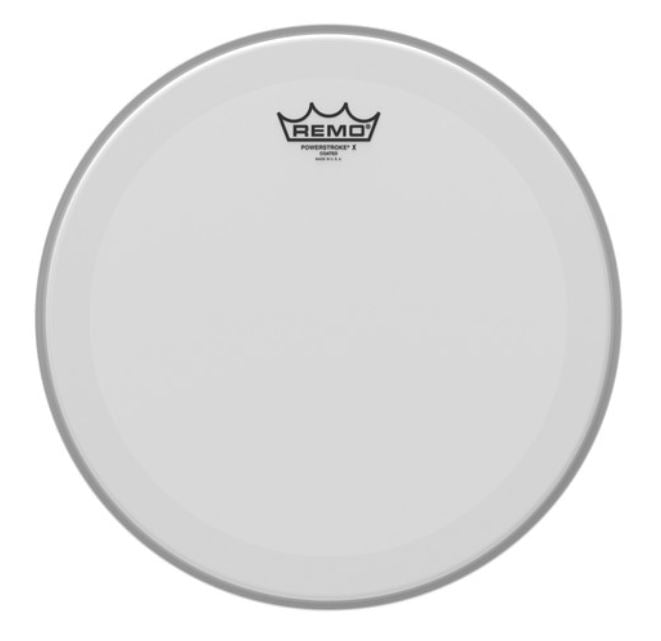 Remo PX-0114-BP, Batter, Powerstroke X Coated, Drum Head -14 Inch