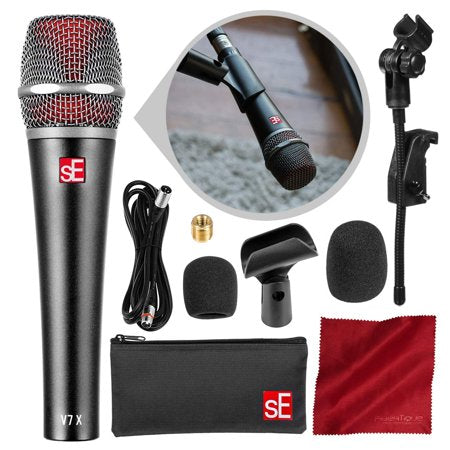 sE Electronics V7-X , Super Cardioid Snare & Instruments Dynamic Microphone