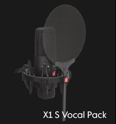 sE Electronics X1- S Vocal Pack, Large-diaphgam Condenser Microphone