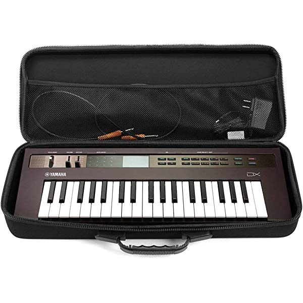 Yamaha REFACE DX FM Synthesizer, modern controls, 2 stereo speakers, 5hr battery
