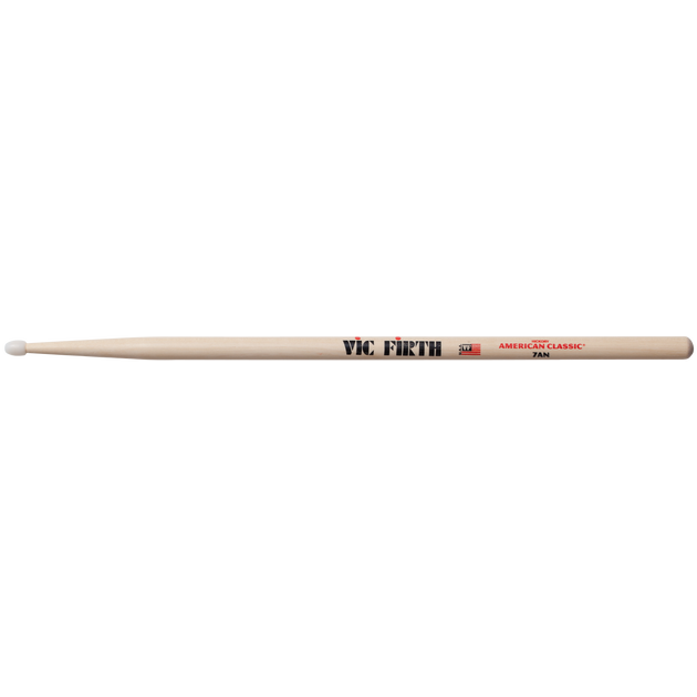 American Classic Vic Firth, 7AN drumstick.Tear drop tip. Perfect for light jazz and combo.