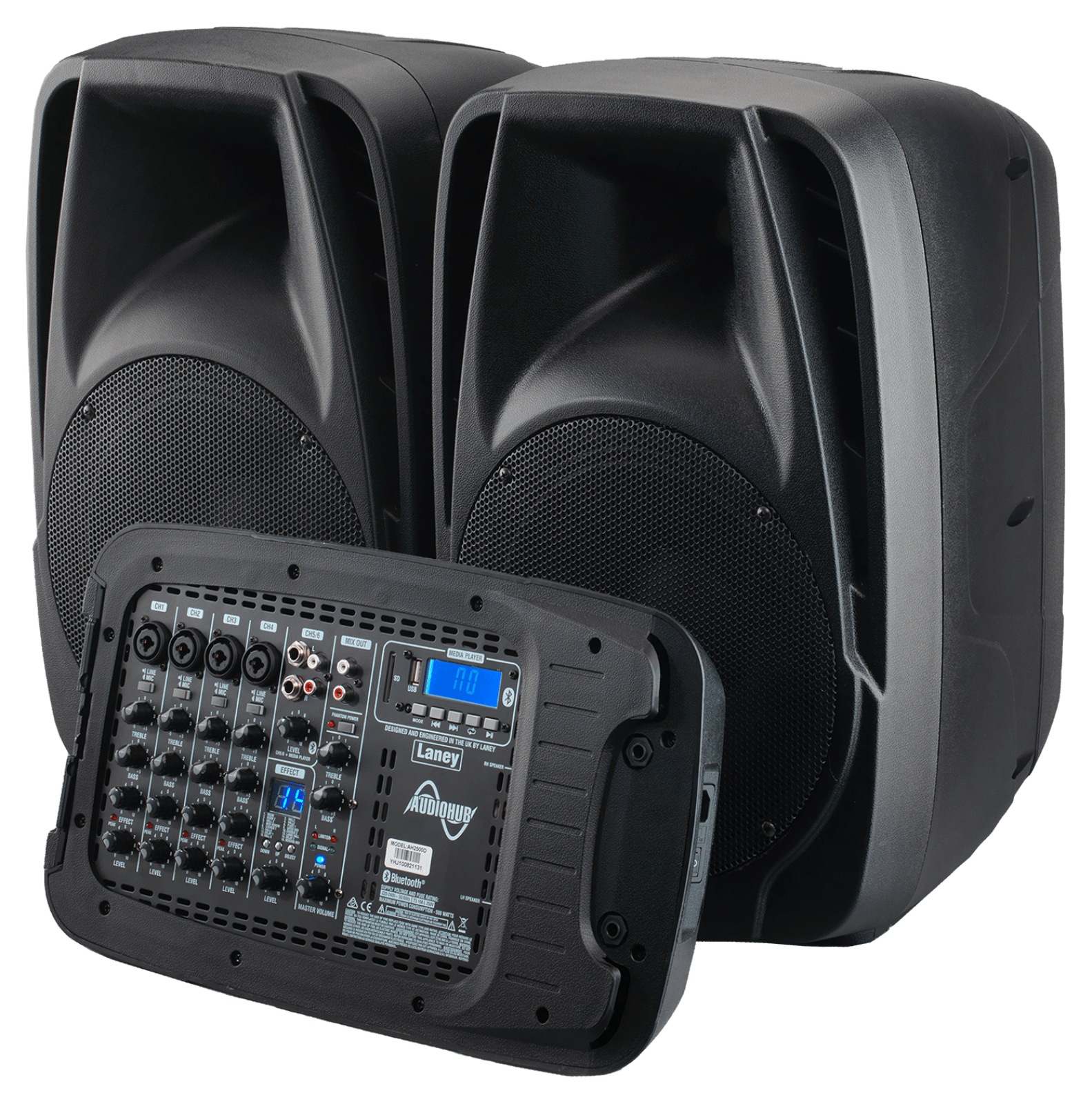 Laney UK AH2500D Portable PA System. Best for DJ Events, Schools & Corporate Events.