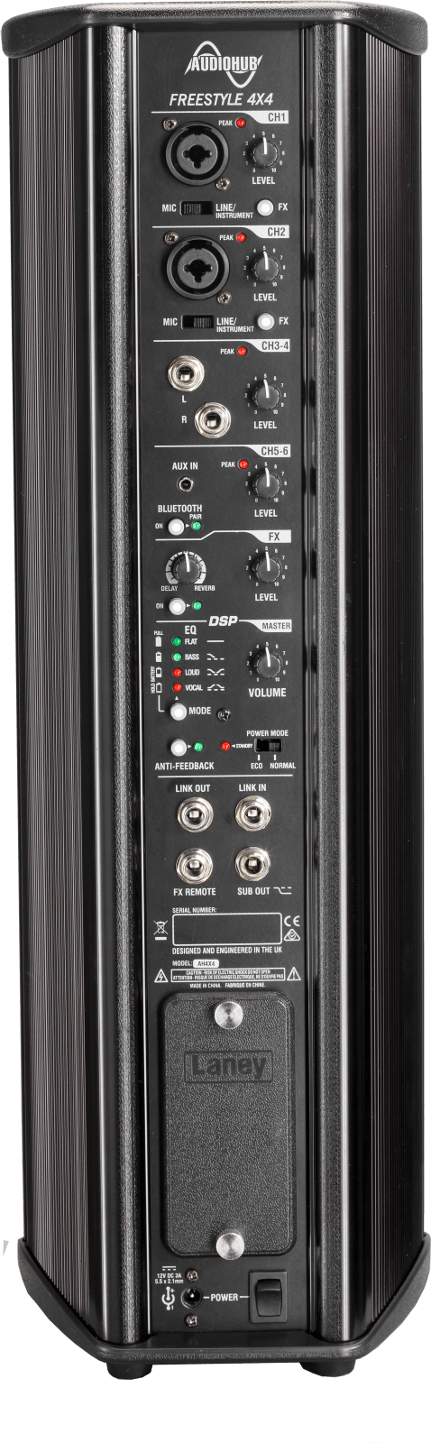 Laney, AH4X4, Portable PA System with Battery Powered up to 24 HR Play