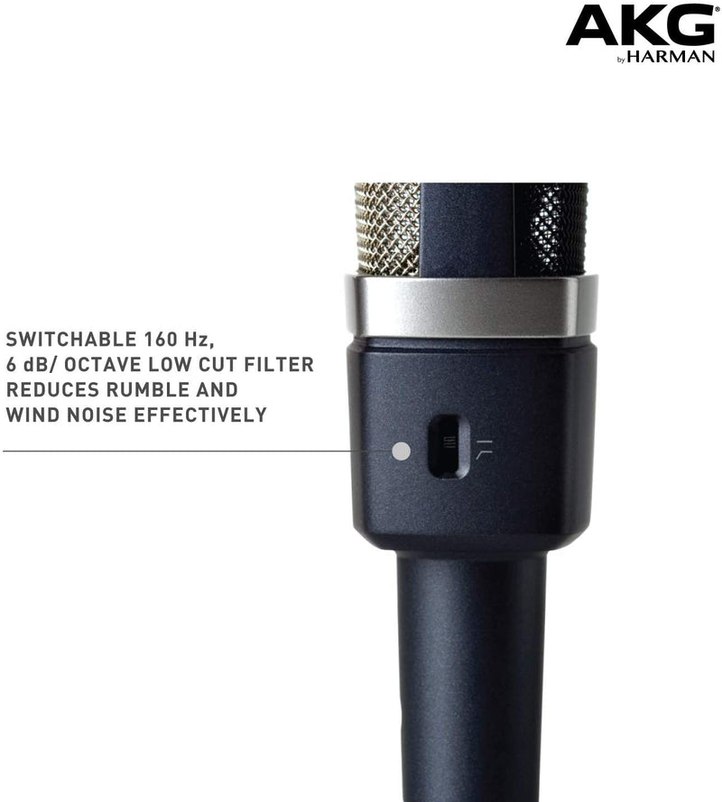 AKG C214 Large Diaphragm Condenser Microphone
