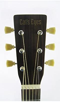 Tokai Cat's Eyes Acoustic Guitar CE55T-Koa, K Fork Style Acoustic Guitar w/Gig Bag
