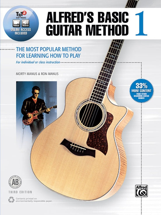 Guitar Video & Software : Alfred's Basic Guitar Method 1 (Third Edition) - Online Video & Software