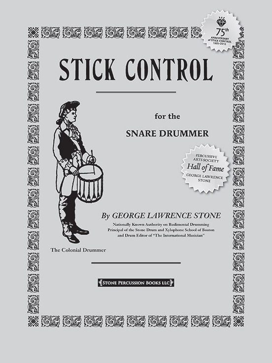 Drumset Book Stick Control Snare Drum by George Lawrence