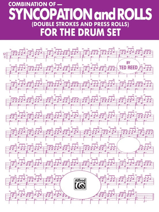 Drumset Book Syncopation & Rolls for the Drumset
