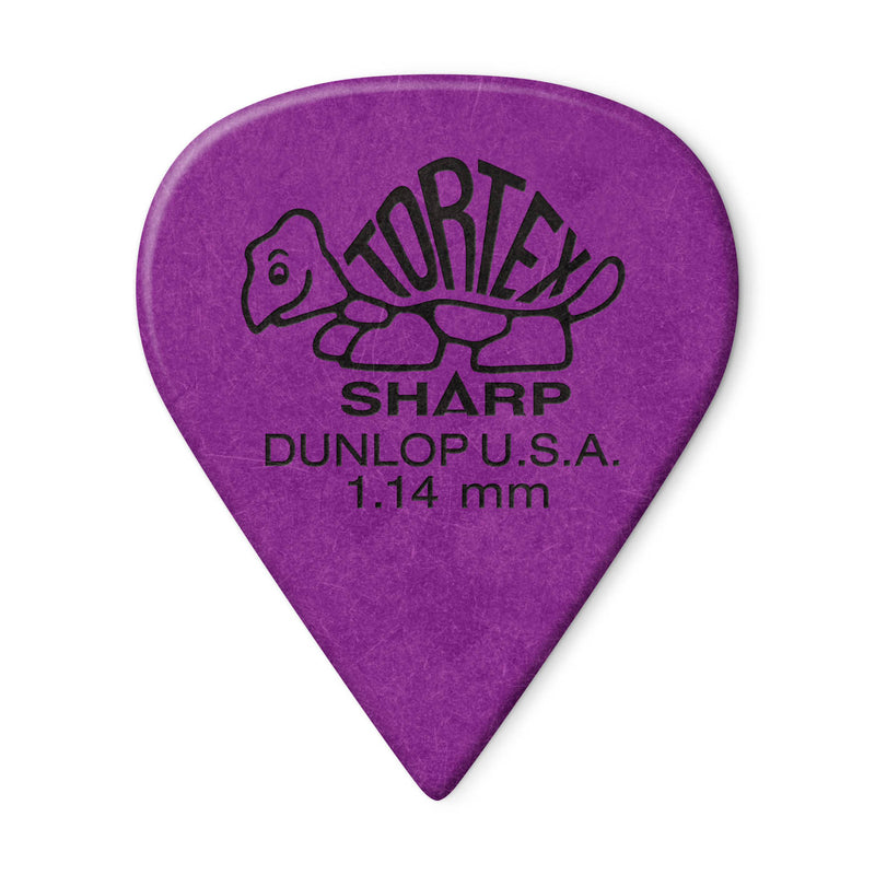 Dunlop 412 Tortex® Sharp Pick, 1.14MM