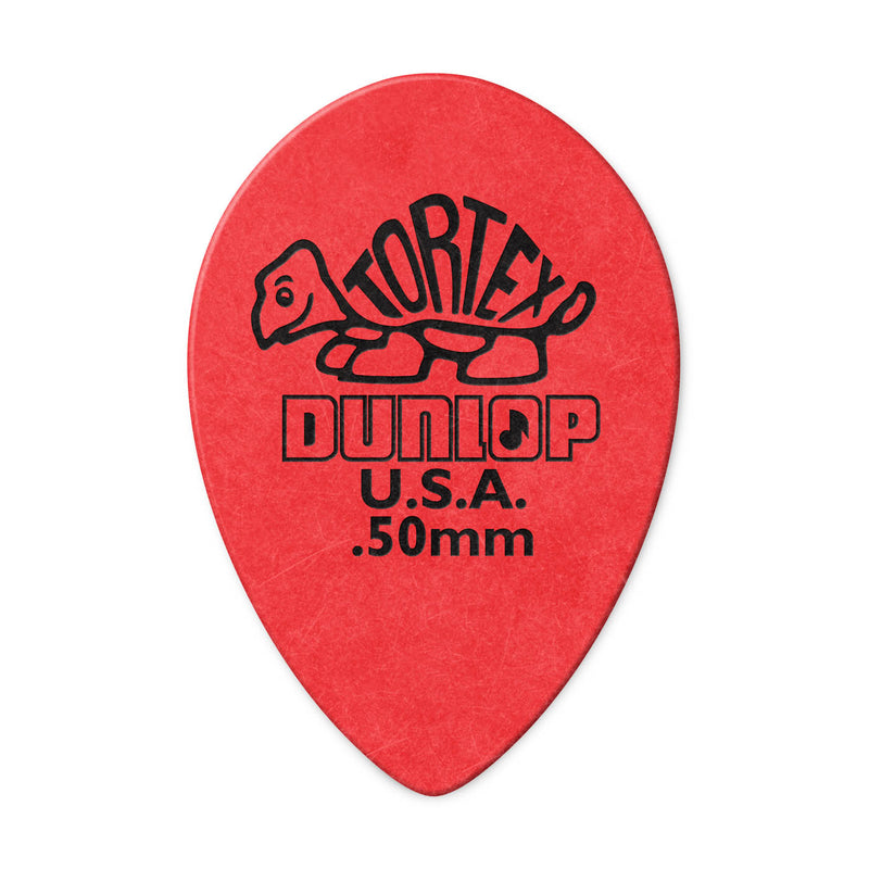 Dunlop 423 Tortex® Small Teardrop Pick. 50MM