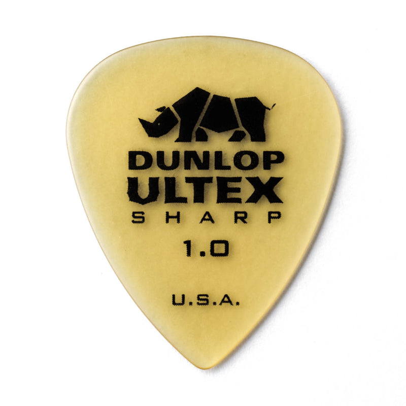 Dunlop 433 Ultex® Sharp Pick,  1.0MM