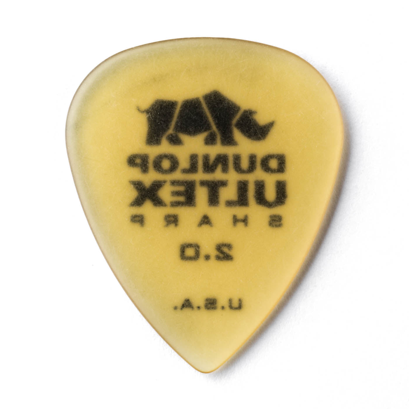 Dunlop 433-200 Ultex® Sharp Pick, 2.0MM